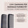 PARSA Beauty PROFESSIONAL Carbon Frisierkamm antistatisch fein & grob