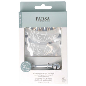 PARSA Beauty CLEAN & CARE Augenpflegeset 3teilig Massage Roller