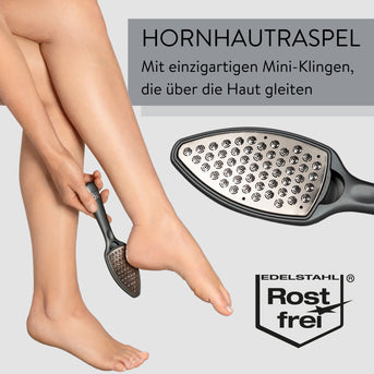 PARSA Beauty PEDI ID Hornhautraspel Fußpflege Pediküre Feile