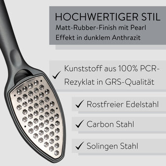 PARSA Beauty PEDI ID Hornhautraspel Fußpflege Pediküre Feile