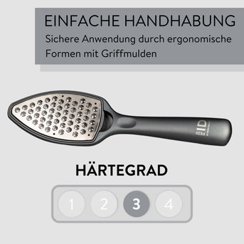 PARSA Beauty PEDI ID Hornhautraspel Fußpflege Pediküre Feile