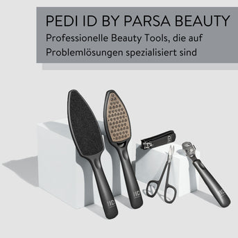 PARSA Beauty PEDI ID Hornhautraspel Fußpflege Pediküre Feile