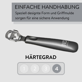 PARSA Beauty PEDI ID Hornhauthobel Fußpflege Pediküre Hobel