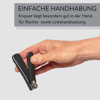 PARSA Beauty PEDI ID Fußnagelknipser mit Nagelfang Edelstahl