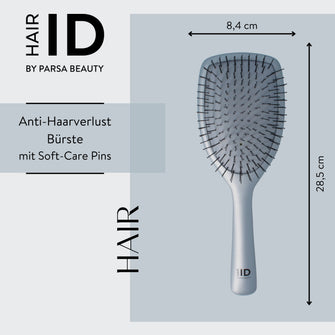 PARSA Beauty HAIR ID Paddle-Bürste – Schonende Pflege für Kopfhaut & Haar