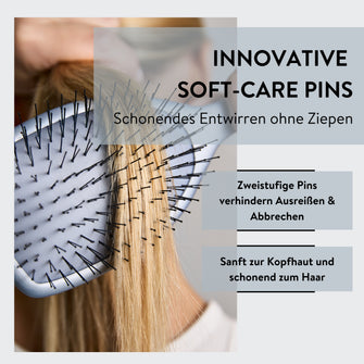 PARSA Beauty HAIR ID Paddle-Bürste – Schonende Pflege für Kopfhaut & Haar