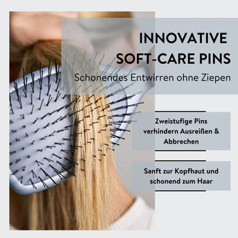 PARSA Beauty HAIR ID Paddle-Bürste – Schonende Pflege für Kopfhaut & Haar