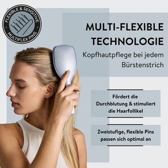 PARSA Beauty HAIR ID Paddle-Bürste – Schonende Pflege für Kopfhaut & Haar