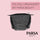 PARSA Beauty ESSENTIAL Kosmetiktasche Mesh schwarz Make-up Tasche