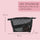 PARSA Beauty ESSENTIAL Kosmetiktasche Mesh schwarz Make-up Tasche