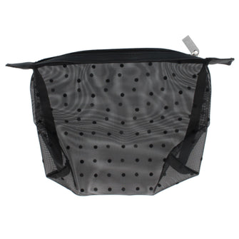 PARSA Beauty ESSENTIAL Kosmetiktasche Mesh schwarz Make-up Tasche