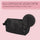 PARSA Beauty ESSENTIAL Kulturtasche Kunstleder schwarz Kosmetiktasche