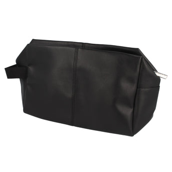 PARSA Beauty ESSENTIAL Kulturtasche Kunstleder schwarz Kosmetiktasche