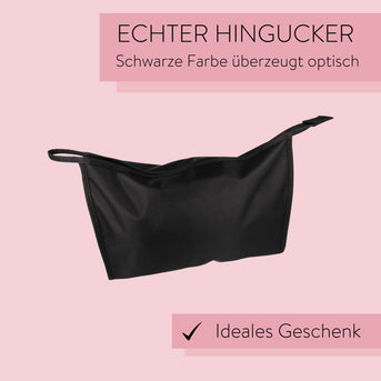 PARSA Beauty ESSENTIAL Kulturtasche groß eckig schwarz Tasche