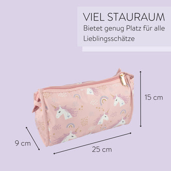 PARSA Beauty ESSENTIAL Kulturtasche Kind Einhorn Kinder Tasche