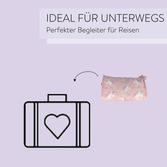 PARSA Beauty ESSENTIAL Kulturtasche Kind Einhorn Kinder Tasche