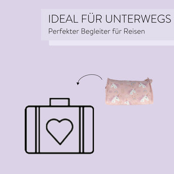 PARSA Beauty ESSENTIAL Kulturtasche Kind Einhorn Kinder Tasche