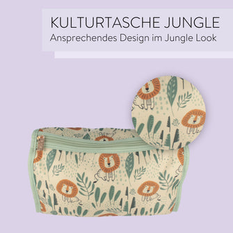 PARSA Beauty ESSENTIAL Kulturtasche Kind Jungle Kinder Kosmetiktasche