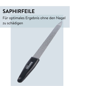 PARSA Beauty Professional Profi-Maniküre-Set, 3-teilig, in Nappaleder