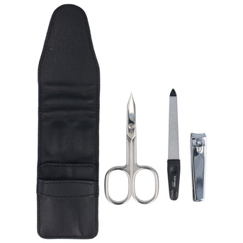 PARSA Beauty Professional Profi-Maniküre-Set, 3-teilig, in Nappaleder
