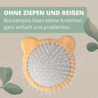 PARSA Beauty NATURE KIDS Bürste Koala Print Bambus Kinder Haarbürste