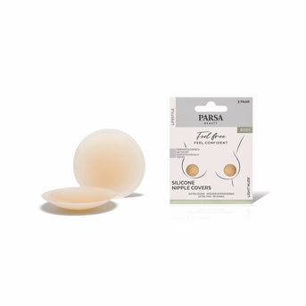 PARSA Beauty LIFESTYLE Nipple Covers helles beige – wiederverwendbar & unsichtbar