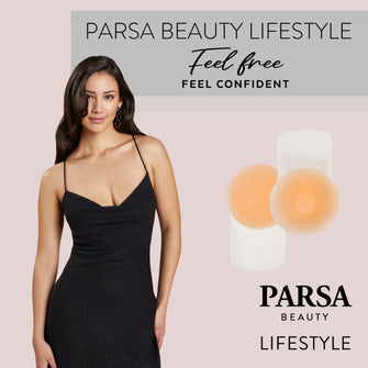 PARSA Beauty LIFESTYLE Lift-up Nipple Covers beige – Push-up ohne BH