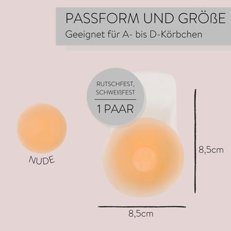 PARSA Beauty LIFESTYLE Lift-up Nipple Covers beige – Push-up ohne BH