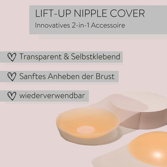 PARSA Beauty LIFESTYLE Lift-up Nipple Covers beige – Push-up ohne BH