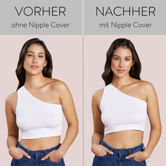 PARSA Beauty LIFESTYLE Lift-up Nipple Covers beige – Push-up ohne BH