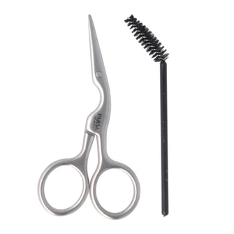 PARSA Beauty ESSENTIAL Augenbrauenschere mit Spoolie Schere