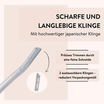 PARSA Beauty ESSENTIAL Gesichtshaar Entferner Augenbrauen Trimmer