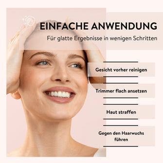 PARSA Beauty ESSENTIAL Gesichtshaar Entferner Augenbrauen Trimmer