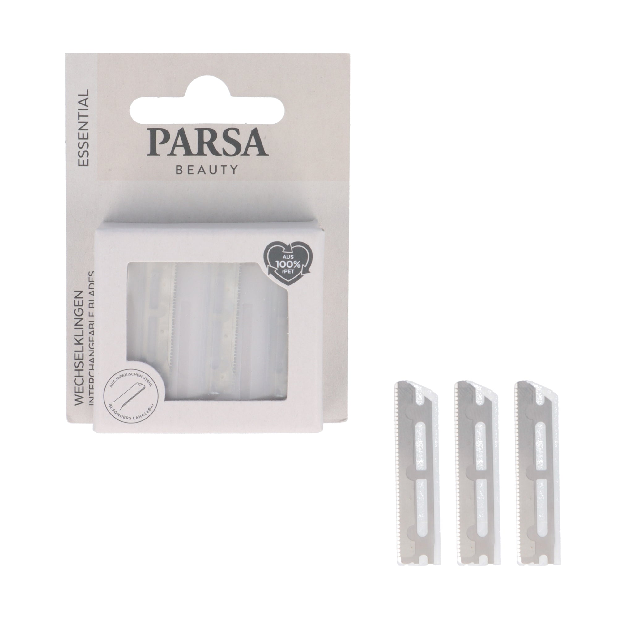 PARSA Beauty ESSENTIAL Wechselklingen Augenbrauentrimmer Ersatz