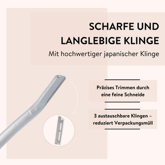 PARSA Beauty ESSENTIAL Wechselklingen Augenbrauentrimmer Ersatz