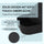 PARSA Beauty ESSENTIAL Seifenschale schwarz Badaccessoire Rubber Look