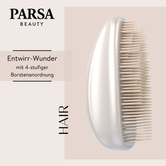 PARSA Beauty PROFESSIONAL Entwirr Wunder 3.0 Champagner Bürste
