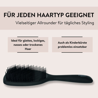 PARSA Beauty PROFESSIONAL Entwirr Wunder 3.0 schwarz Haarbürste