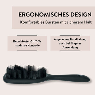 PARSA Beauty PROFESSIONAL Entwirr Wunder 3.0 schwarz Haarbürste