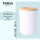 PARSA Beauty ESSENTIAL Bambus Zahnputzbecher weiß rund Becher