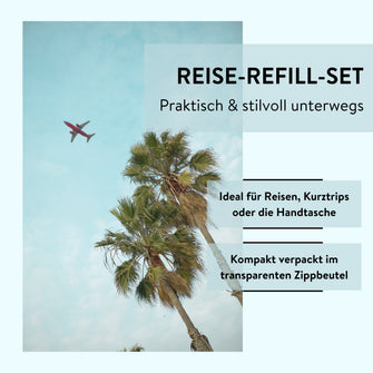 PARSA Beauty ESSENTIAL Reise Refill Set Nachfüllflaschen Kosmetik 7-tlg.