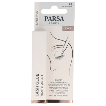 PARSA Beauty Lifestyle Wimpernkleber, Transparent & Langanhaltend (5g)