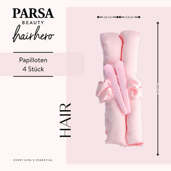 PARSA Beauty HAIR HERO Lockentool mit Scrunchies und Haarclips