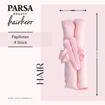 PARSA Beauty HAIR HERO Lockentool mit Scrunchies und Haarclips
