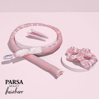 PARSA Beauty HAIR HERO Lockentool mit Scrunchies und Haarclips