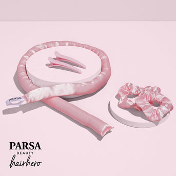 PARSA Beauty HAIR HERO Lockentool mit Scrunchies und Haarclips