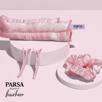 PARSA Beauty HAIR HERO Lockentool mit Scrunchies und Haarclips