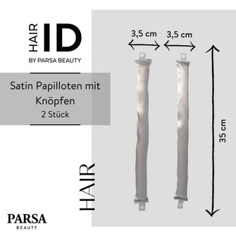 PARSA Beauty HAIR ID Satin Papilloten Lockenwickler 2 Stück