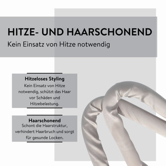 PARSA Beauty HAIR ID Satin Papilloten Lockenwickler 2 Stück