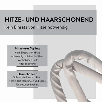 PARSA Beauty HAIR ID Satin Papilloten Lockenwickler 2 Stück